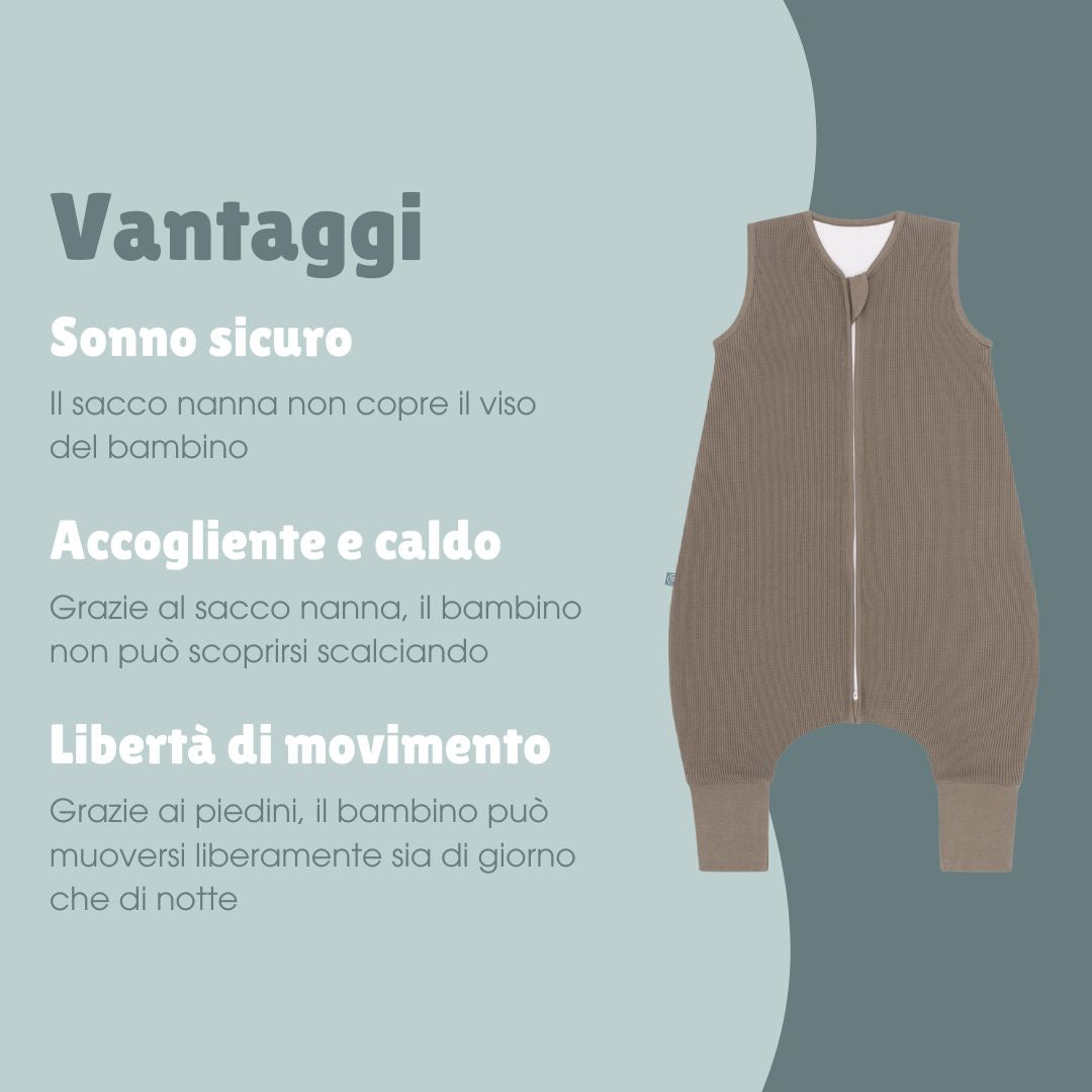 Sacco nanna con piedi 1.0 TOG | Essential Talpa