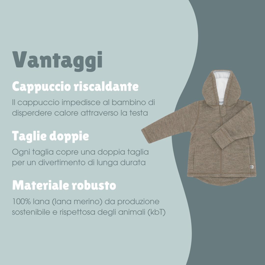 Giacca in lana | Essential Beige