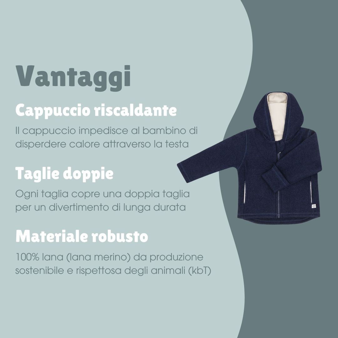 Giacca in lana | Essential Blu