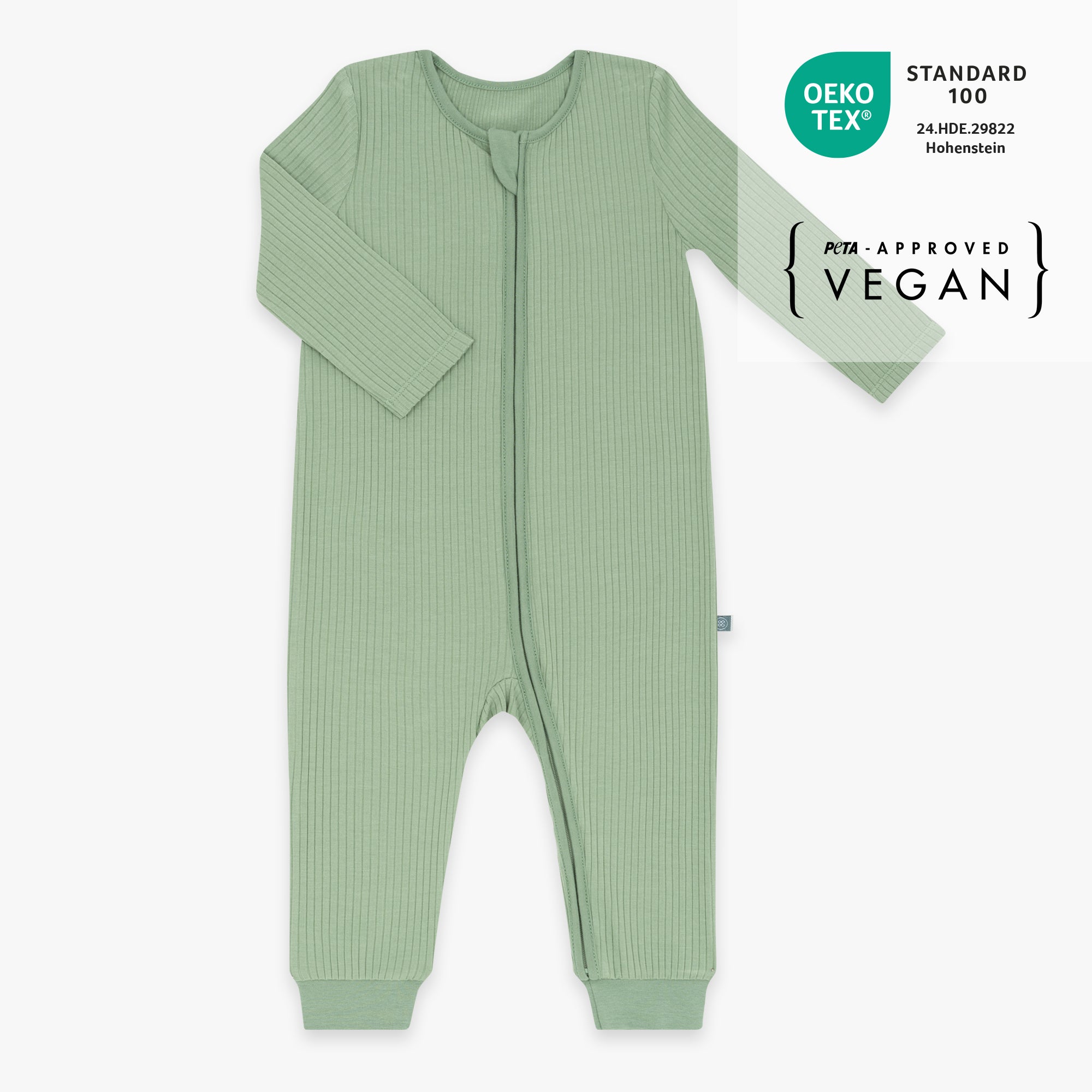 Pigiama con bordi elastici | Essential Verde