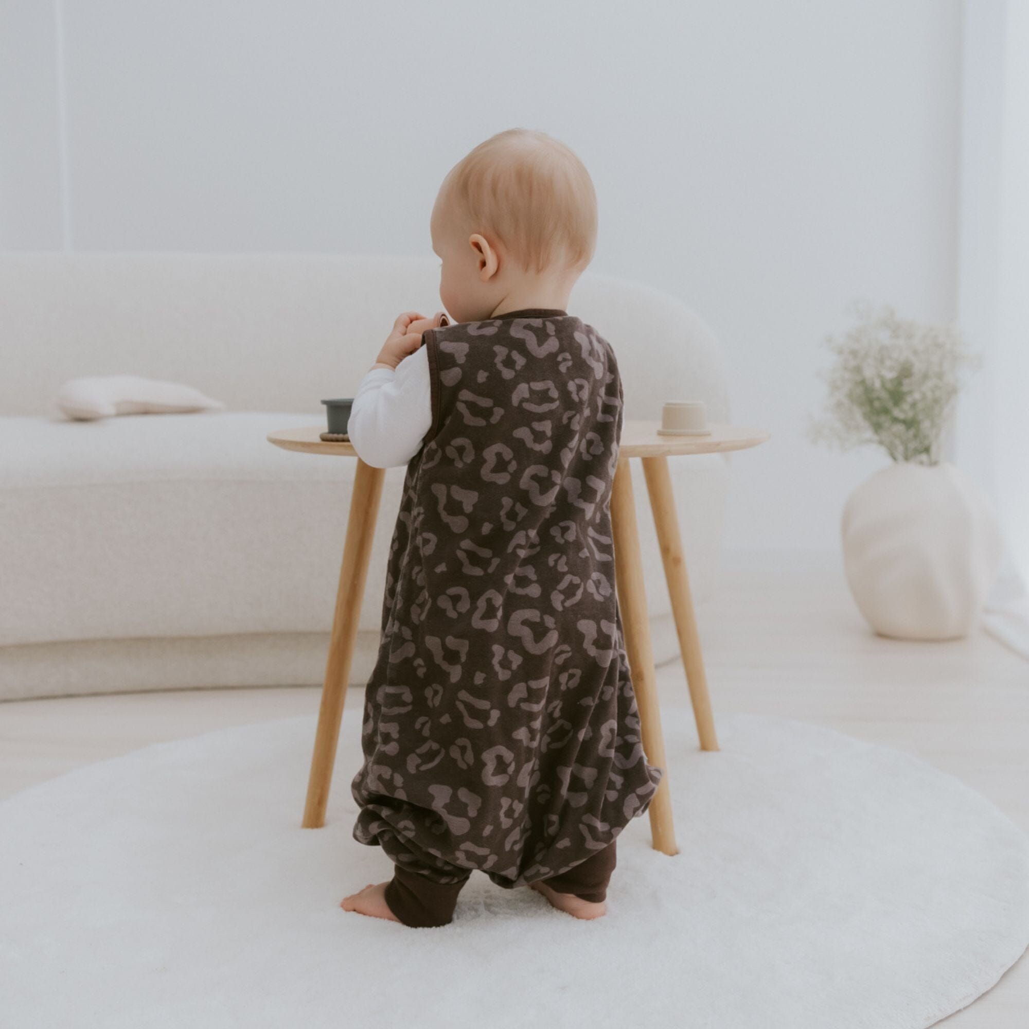 Sacco nanna con piedi 1.0 TOG | Leopardo Cioccolato