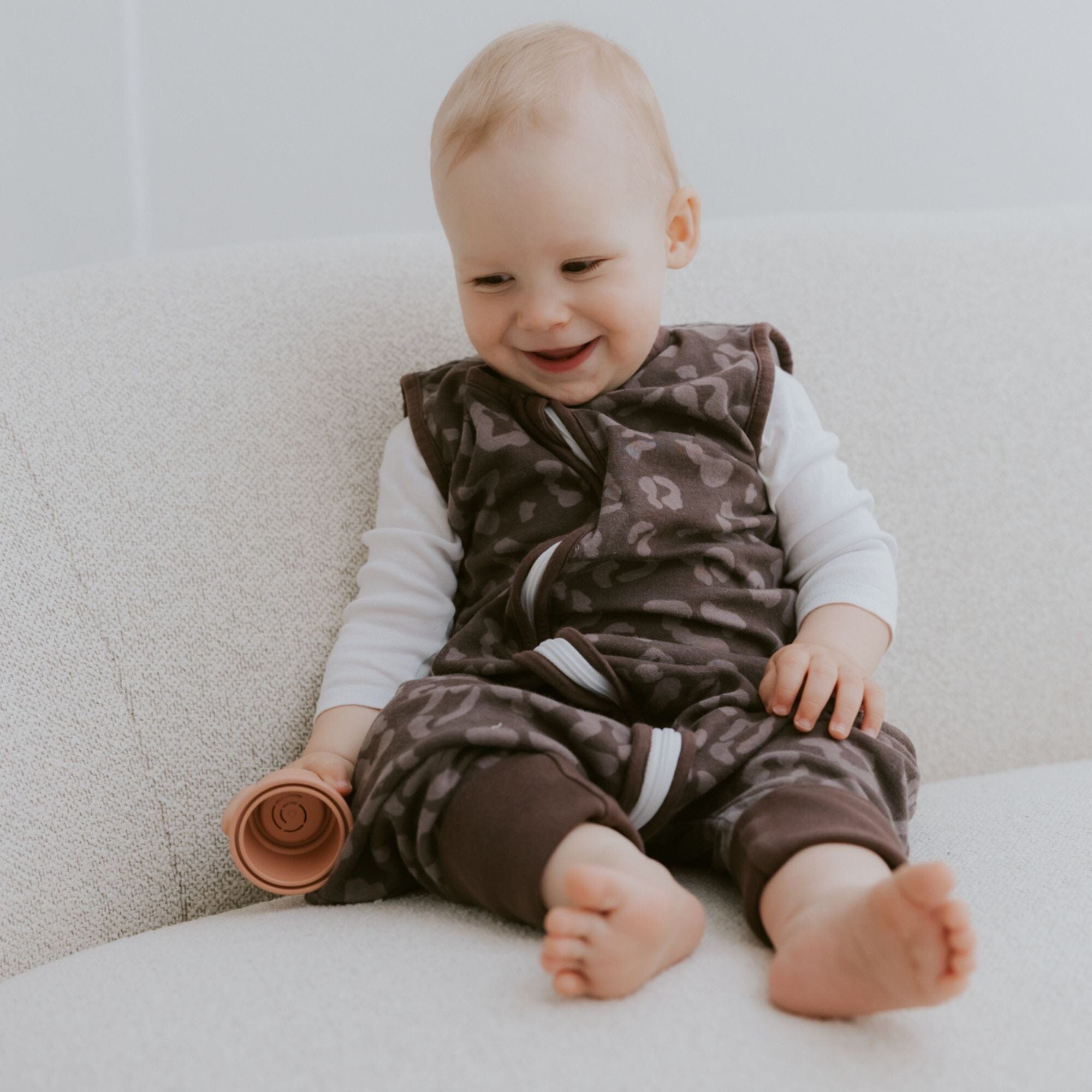Sacco nanna con piedi 1.0 TOG | Leopardo Cioccolato