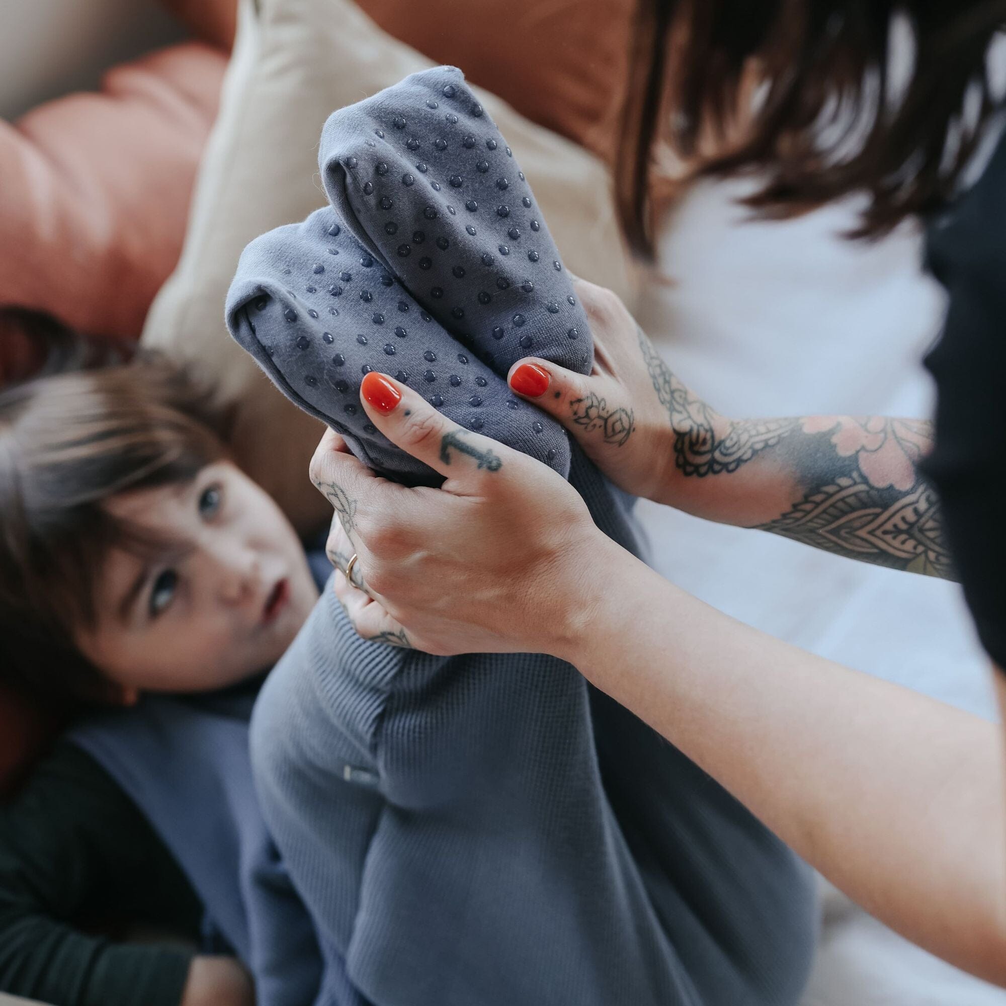 Sacco nanna con piede pieghevole 2.5 TOG | Essential Blu