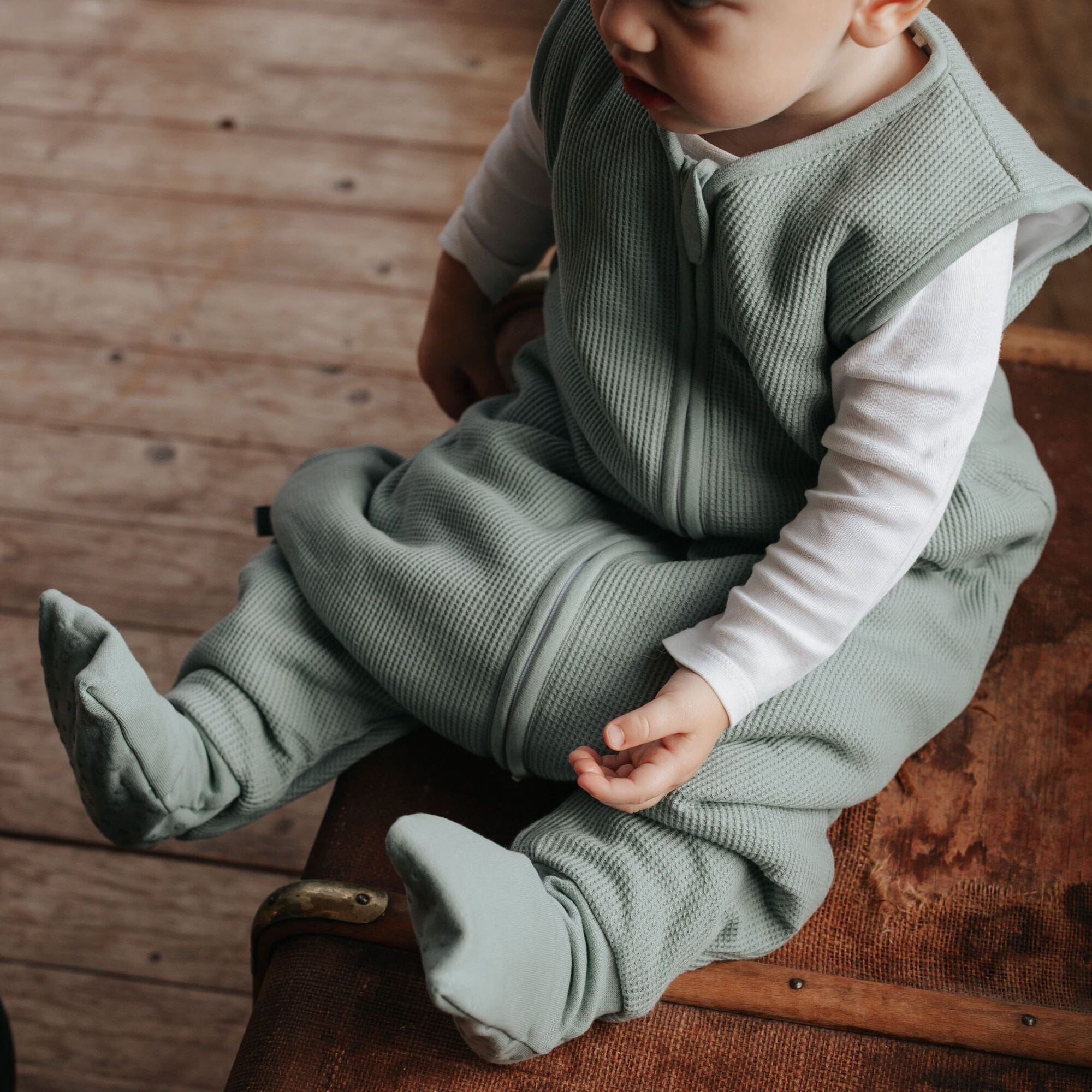 Sacco nanna con piede pieghevole 2.5 TOG | Essential Menta