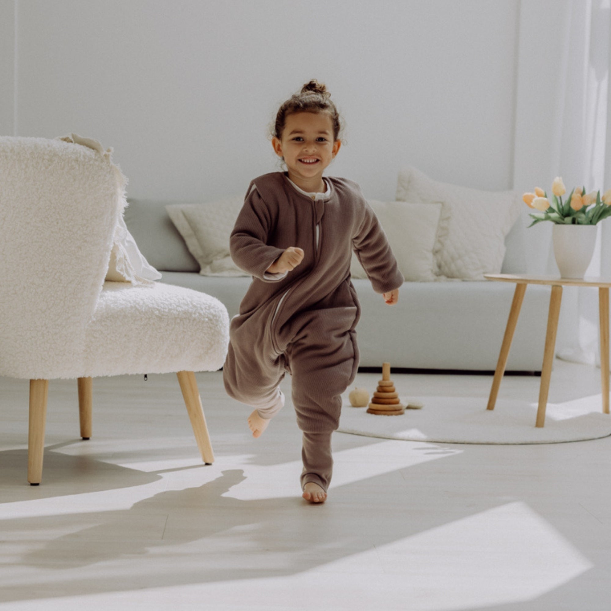 Sacco nanna con piede pieghevole e maniche 3.5 TOG | Essential Talpa