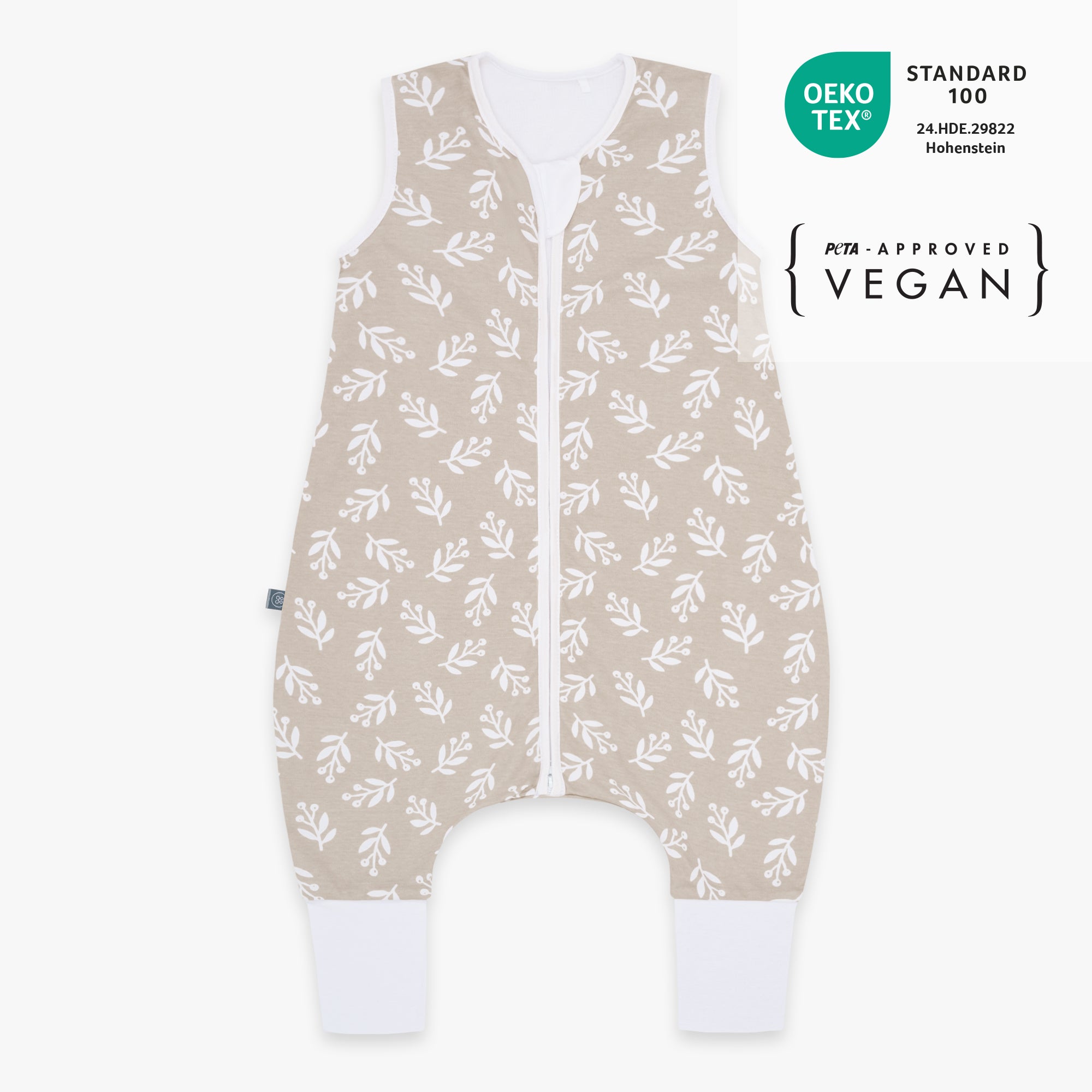 Sacco nanna con piedi 1.0 TOG | Floreale Sabbia