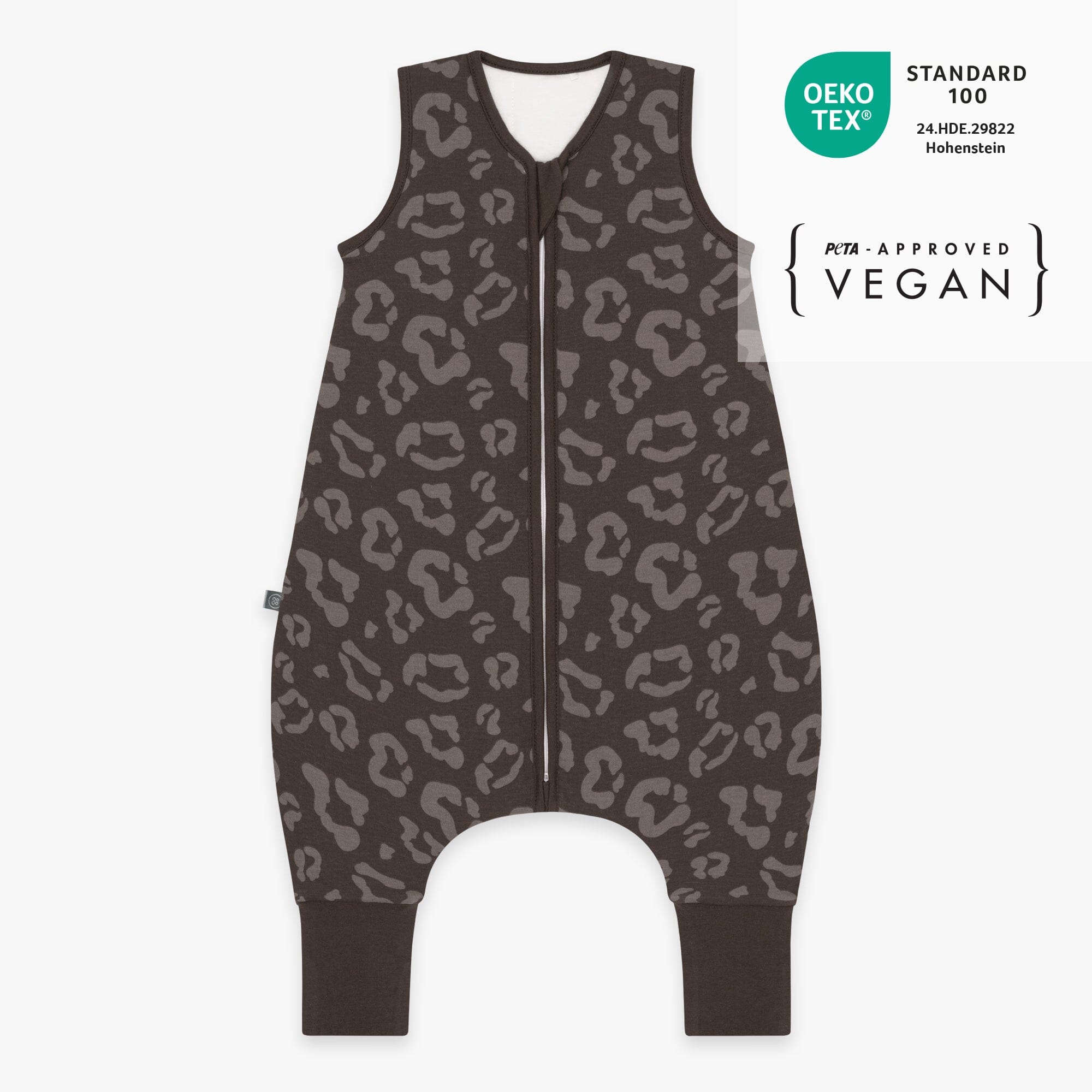 Sacco nanna con piedi 2.5 TOG | Leopardo Cioccolato