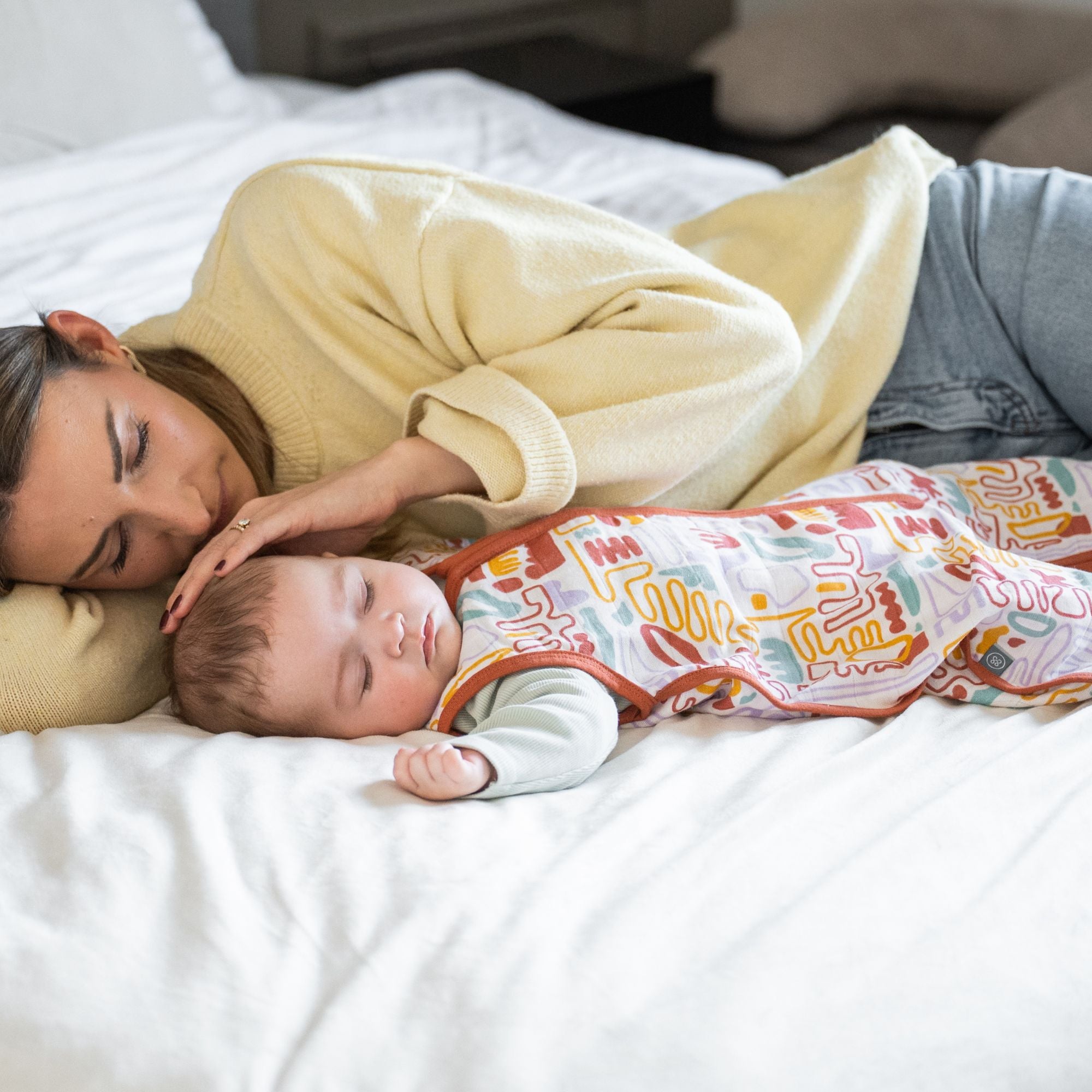 Sacco nanna in mussola 0.5 TOG | Forme Colorate