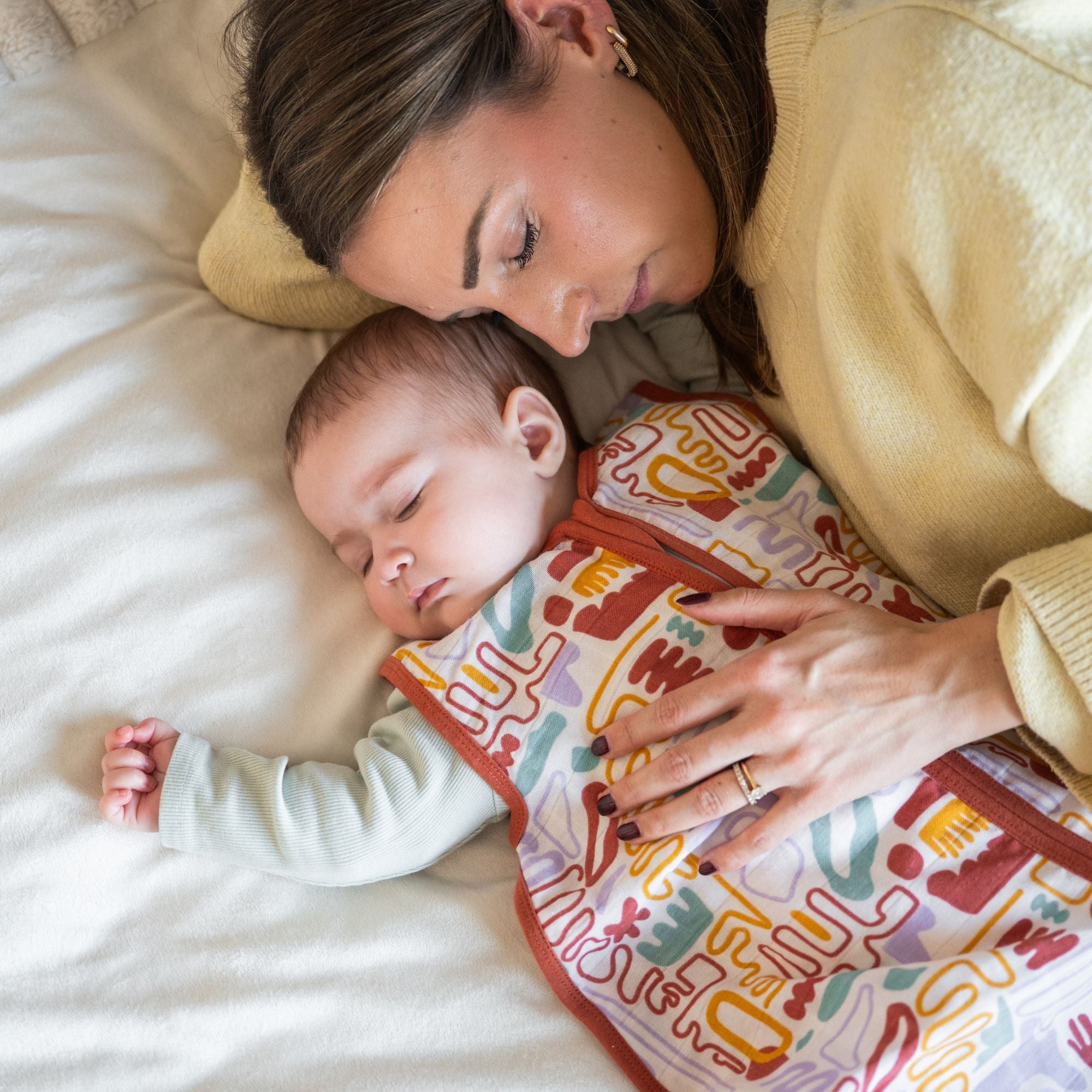 Sacco nanna in mussola 0.5 TOG | Forme Colorate