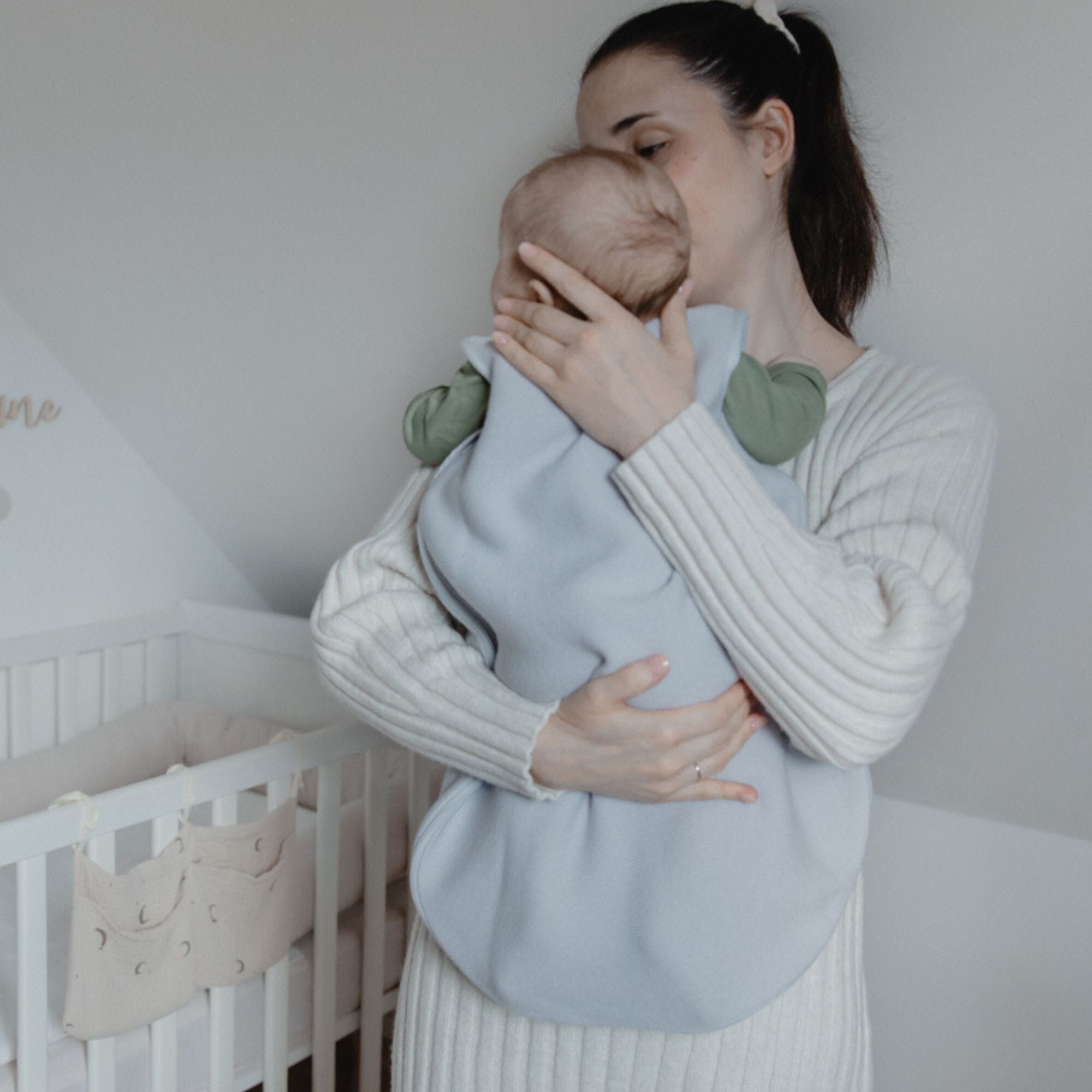 Sacco nanna in lana merino 1.0 TOG | Essential Grigio