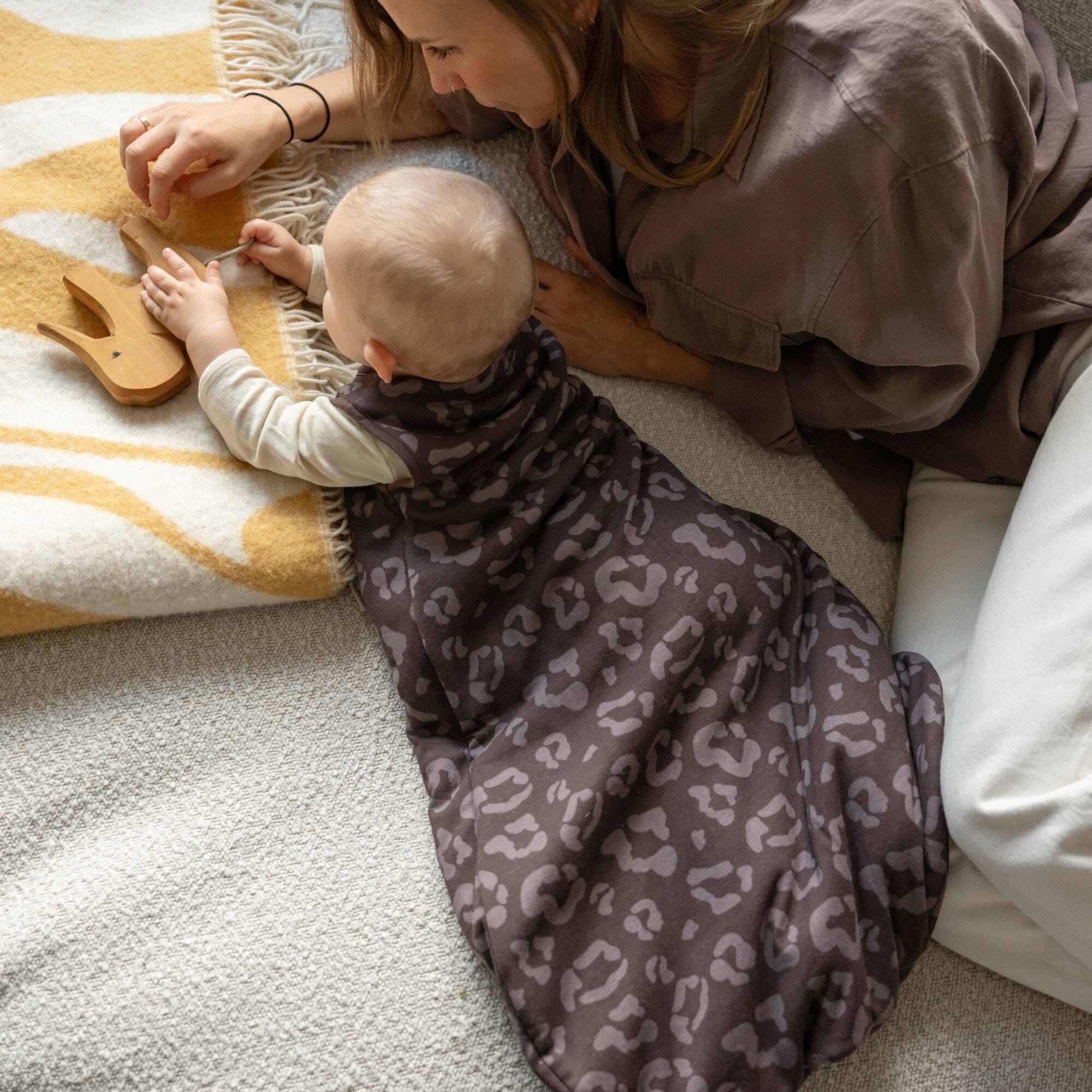 Sacco nanna 2.5 TOG | Leopardo Cioccolato