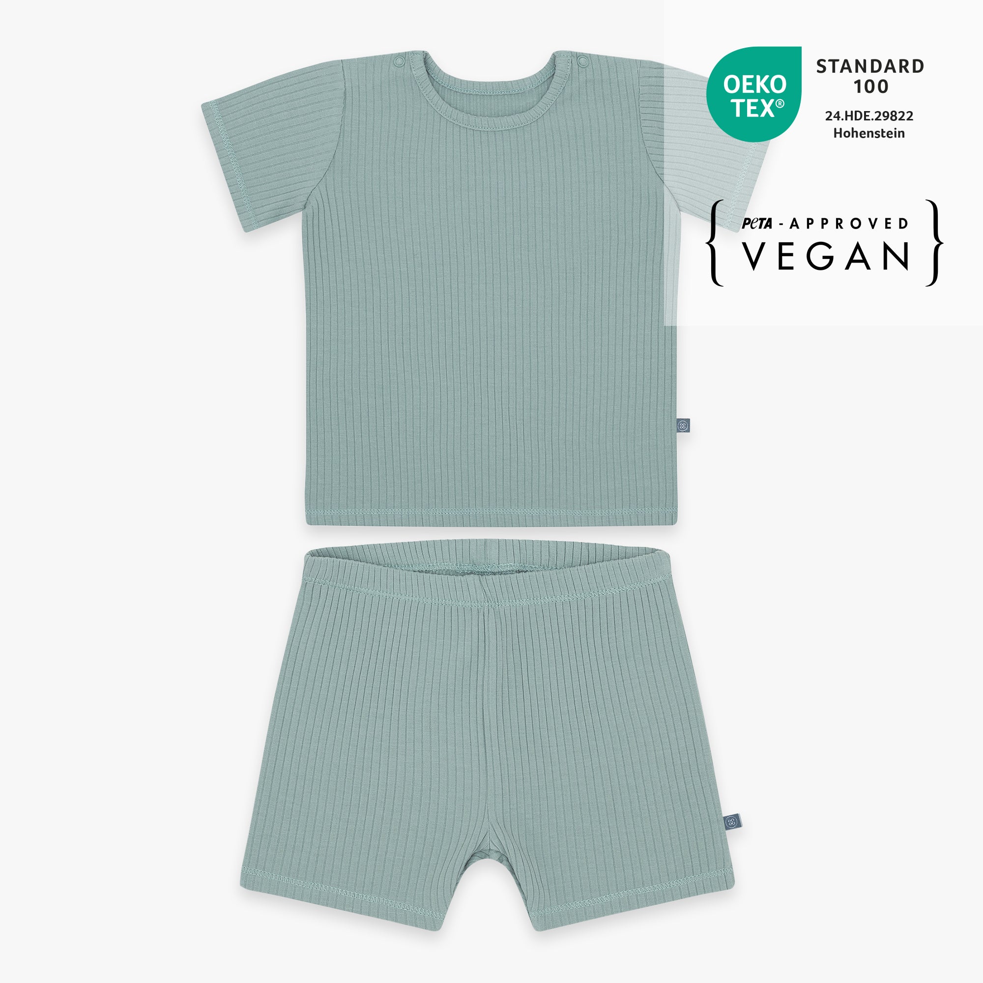 Pigiama corto 2 pezzi | Essential Menta