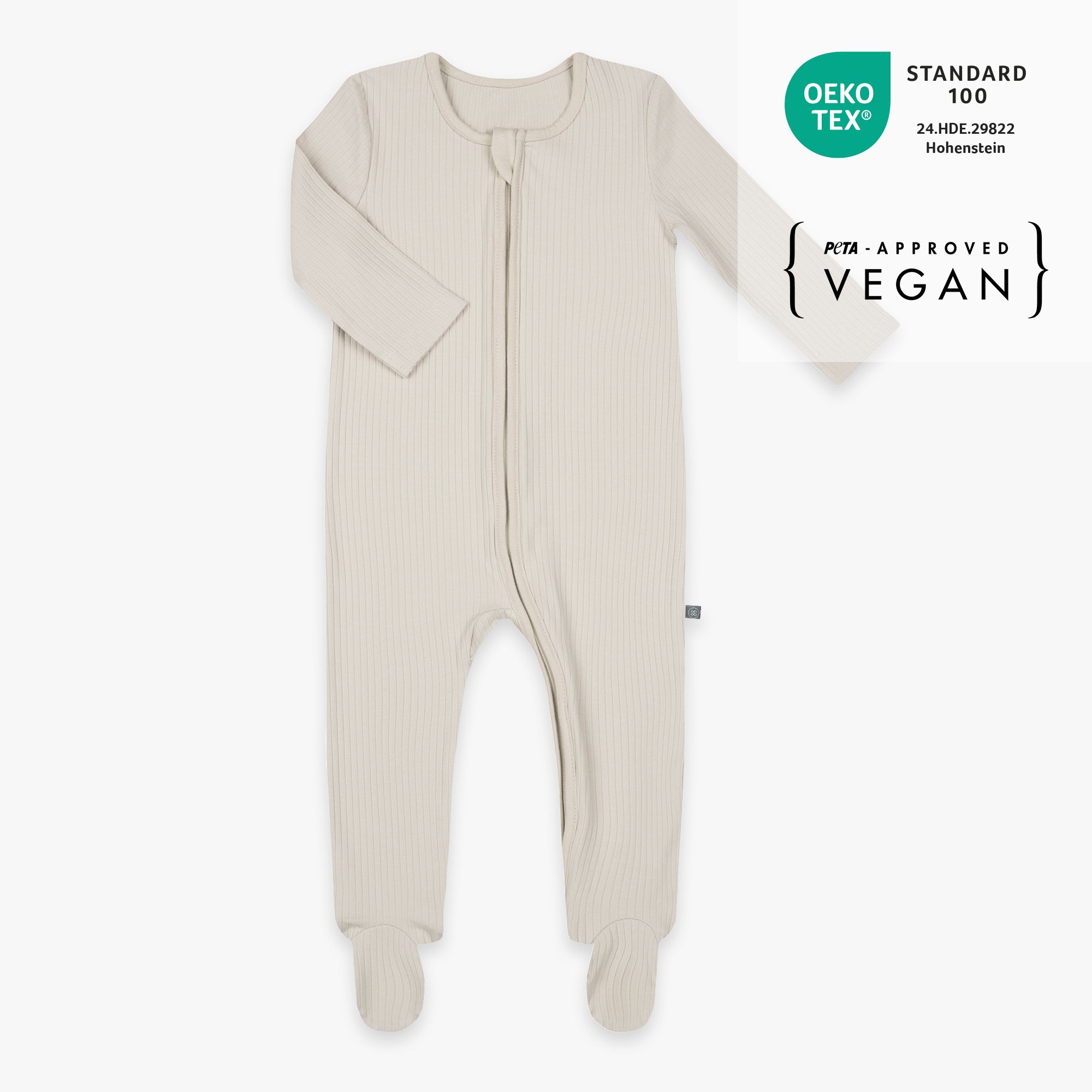 Pigiama con piedi | Essential Beige
