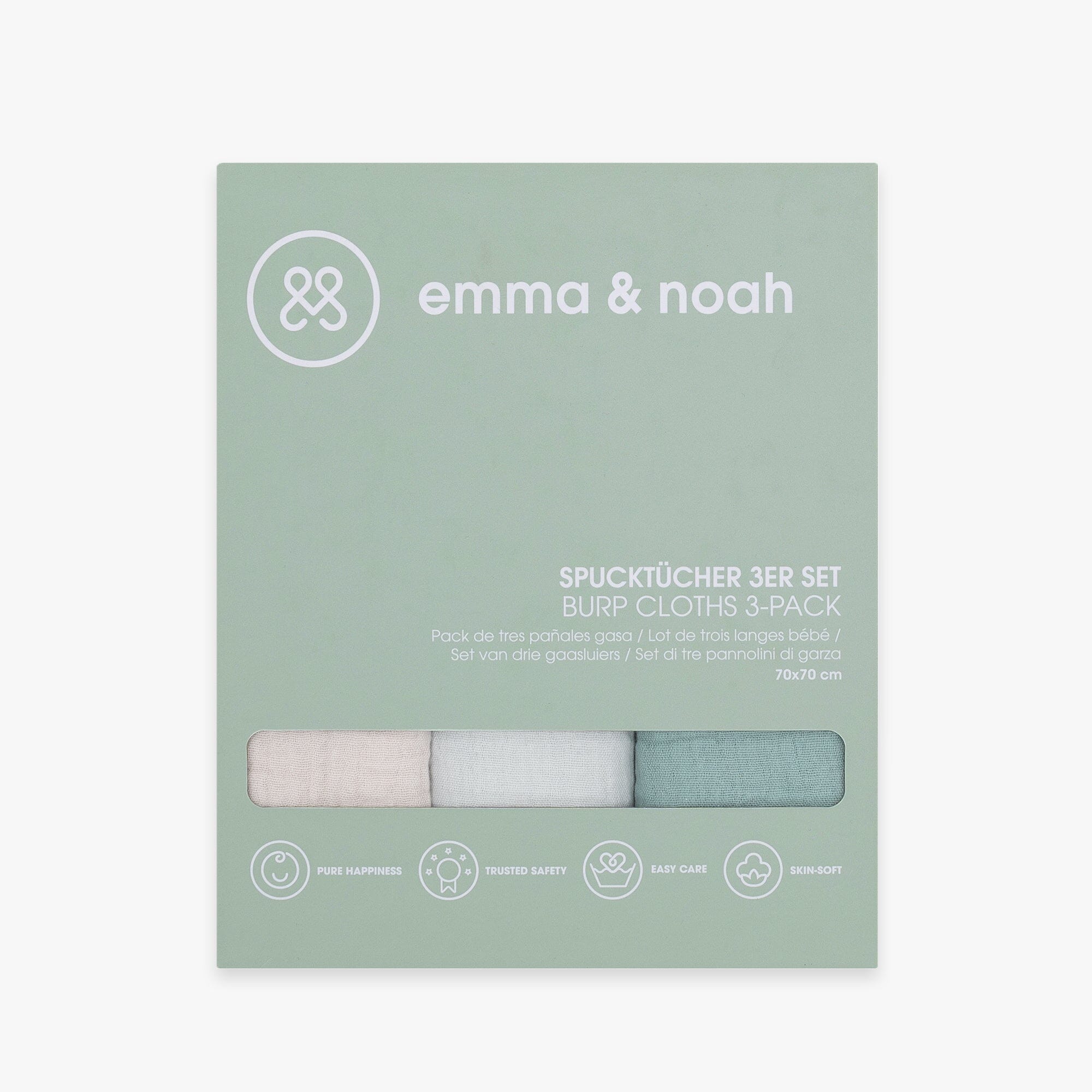 Panni anti rigurgito 3 pezzi | Toni Essential