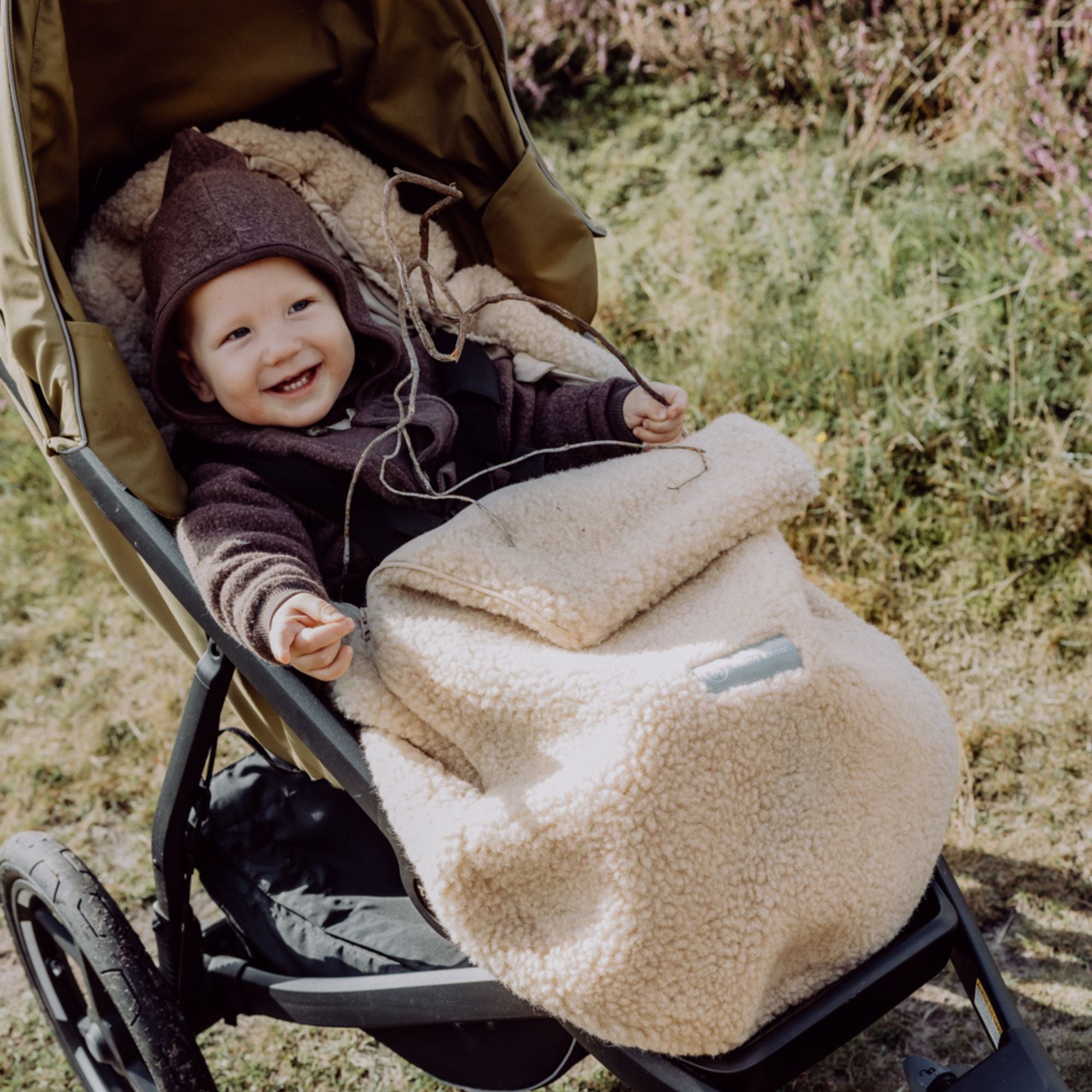 Sacco Termico Teddy in Lana Merino | Essential Beige