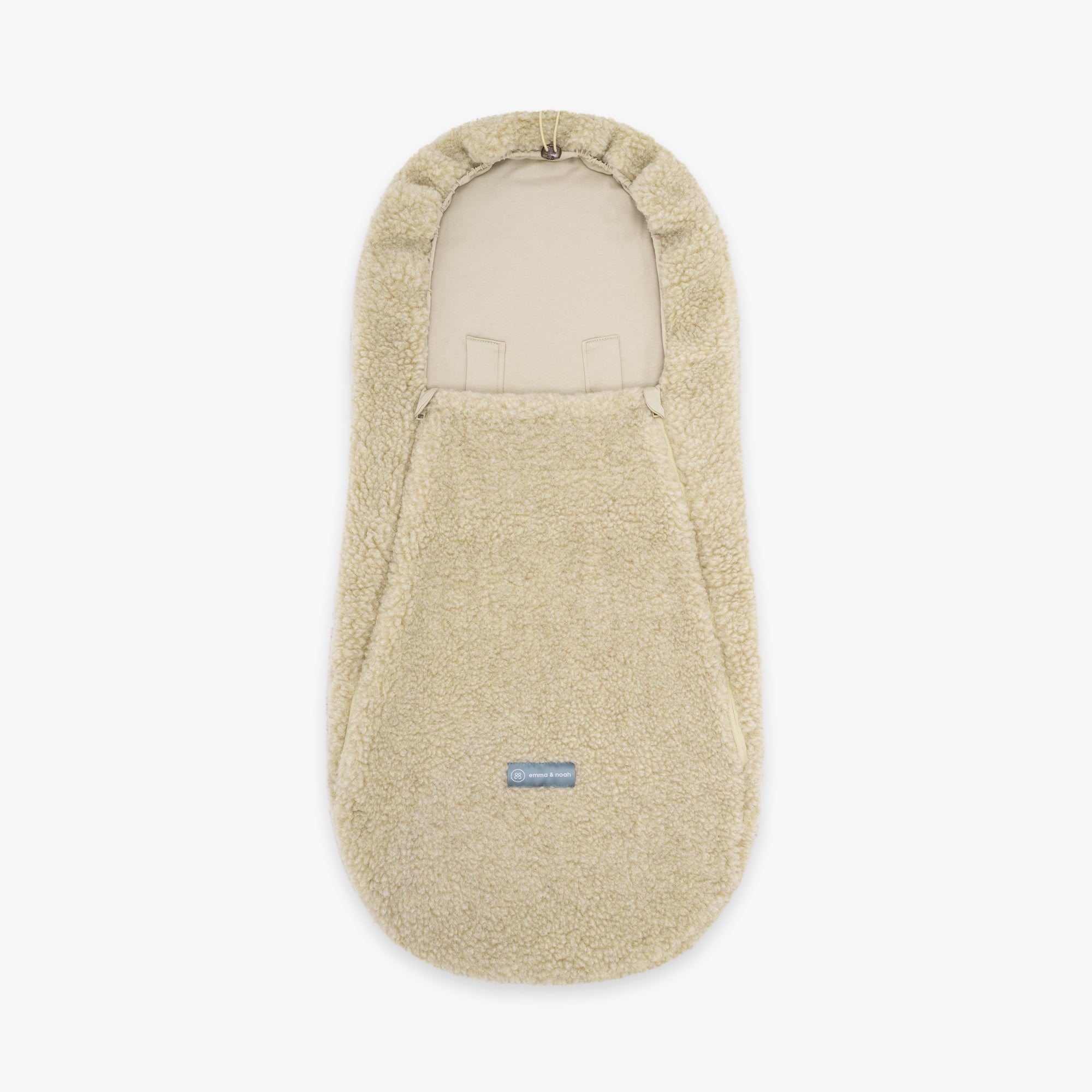 Sacco Termico Teddy in Lana Merino | Essential Beige
