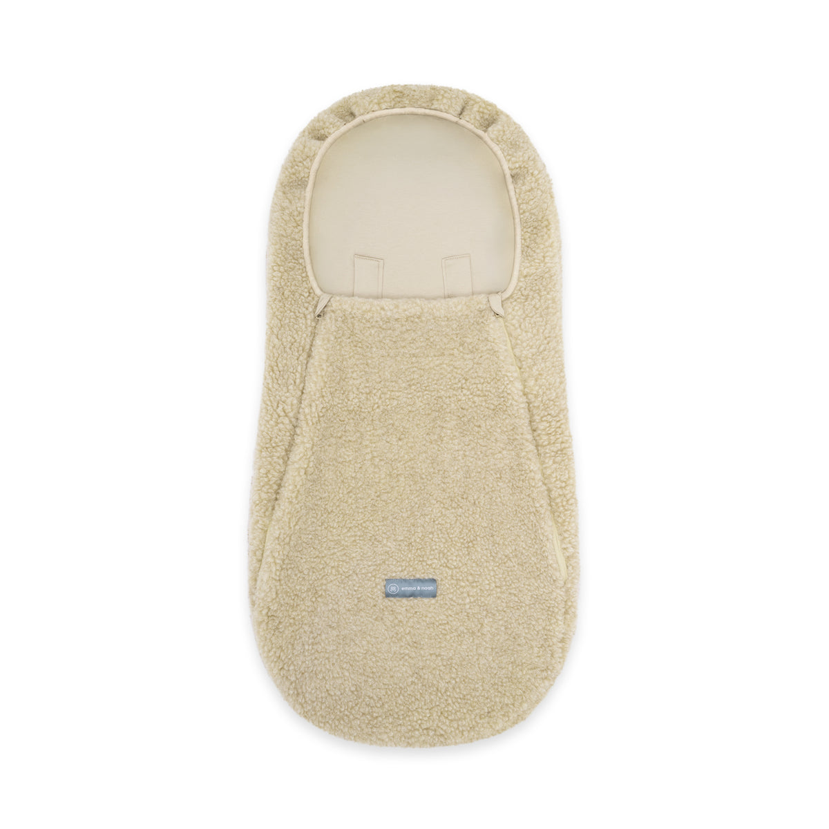 Sacco Termico Teddy in Lana Merino | Essential Beige