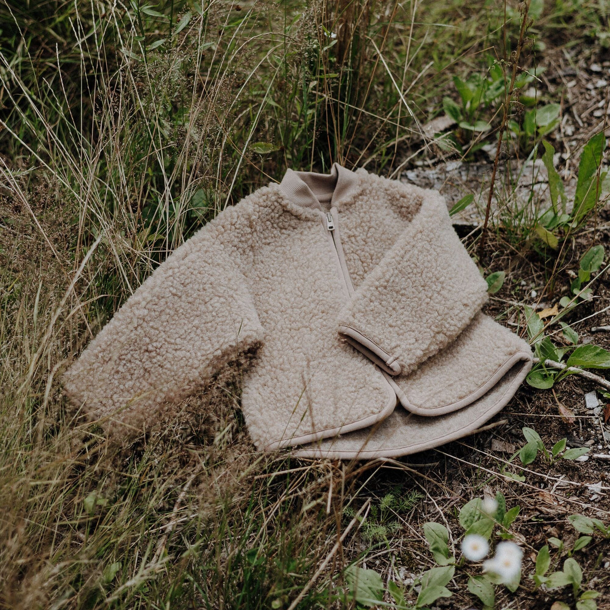 Giacchino teddy in lana merino | Essential Talpa