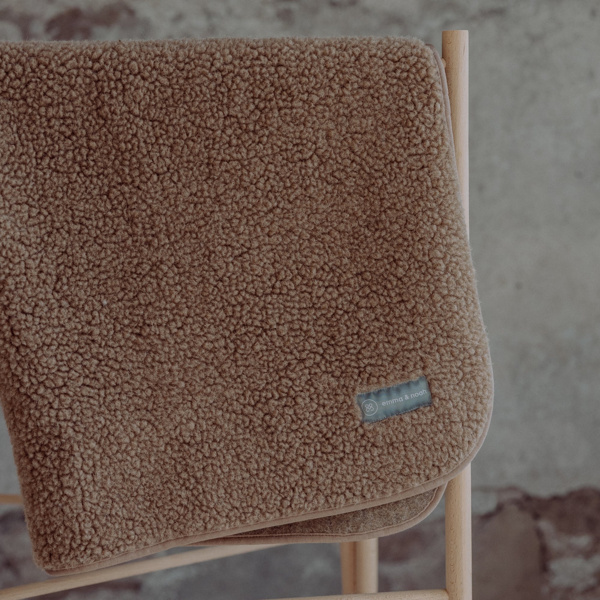 Coperta coccolosa in lana merino teddy | Essential Talpa