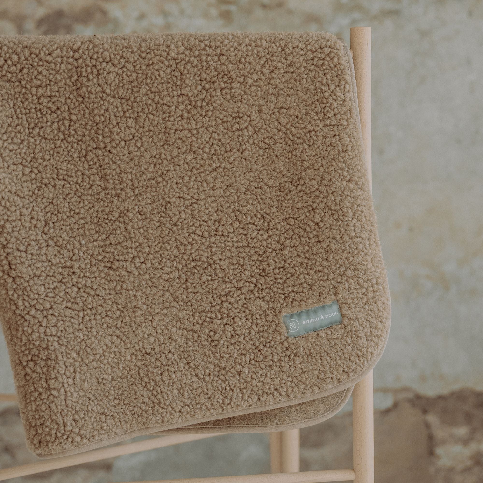 Coperta coccolosa in lana merino teddy | Essential Talpa