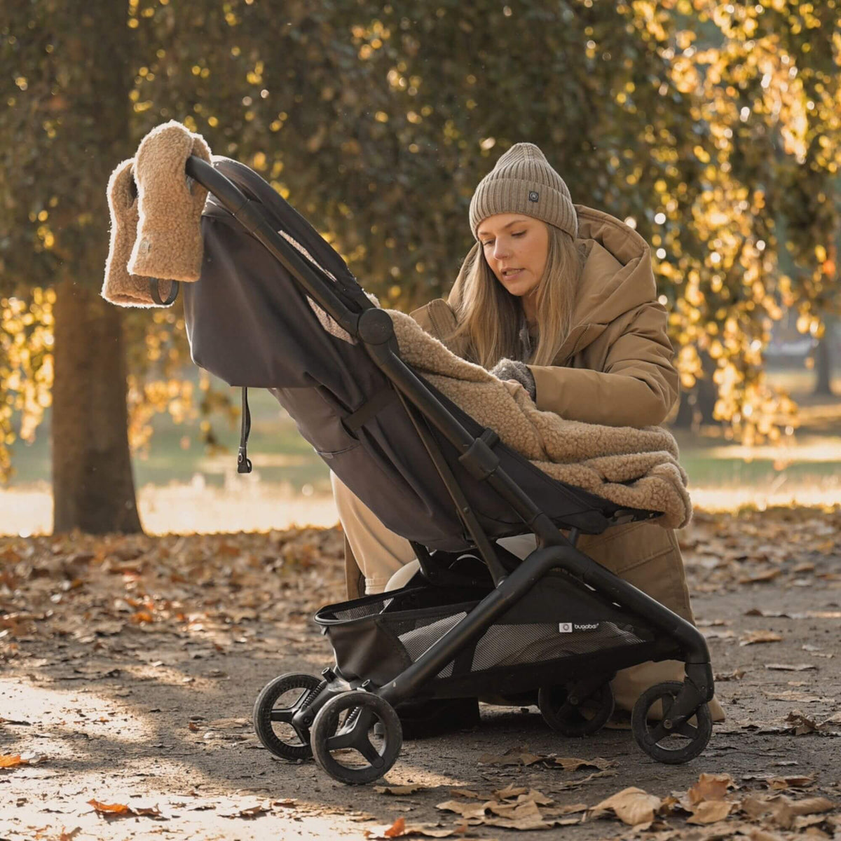 Guanti per passeggino in lana merino | Essential Talpa