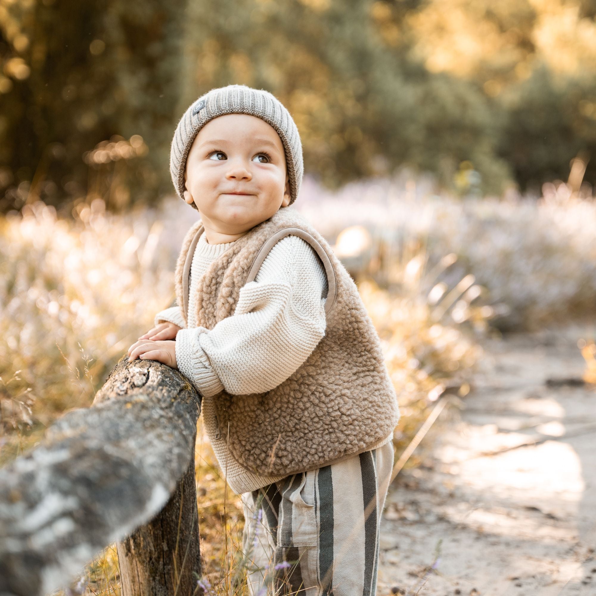 Gilet in lana merino teddy | Essential Talpa