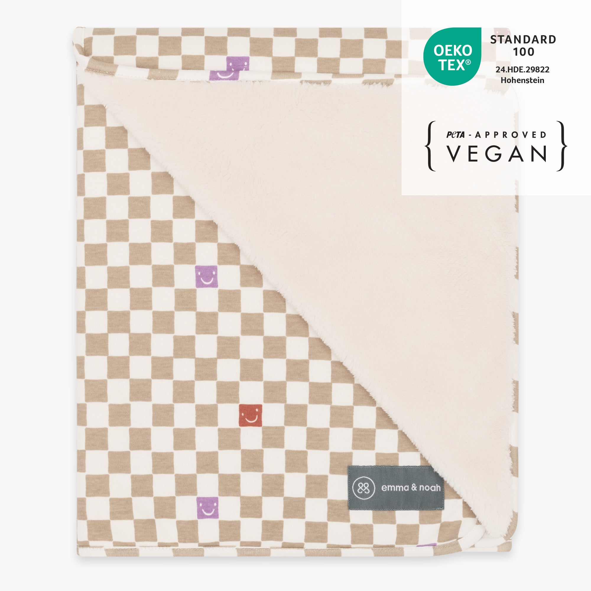 Coperta neonato | Check Smile