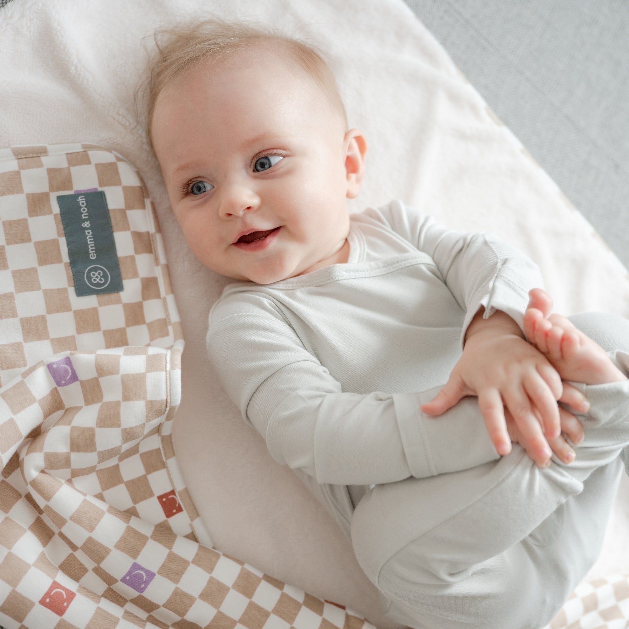 Coperta neonato | Check Smile