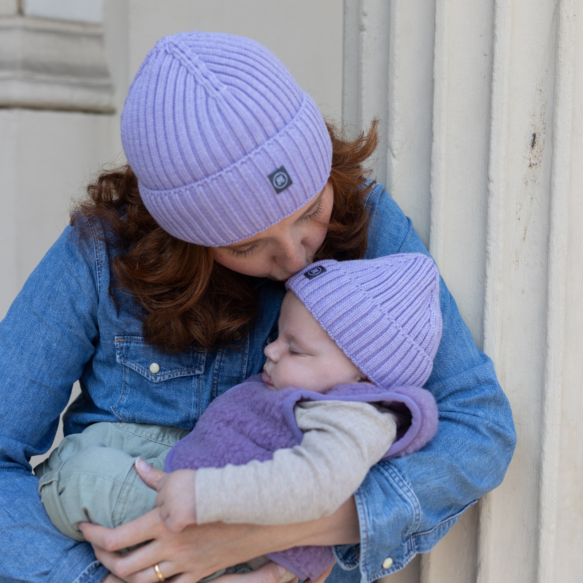 Berretto in lana merino adulti | Essential Lavanda